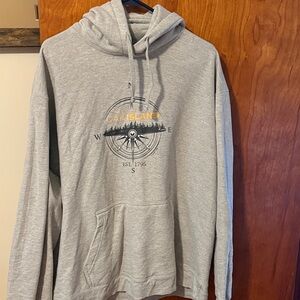 The Curse of Oak Island Pullover Hoodie - Light Gray